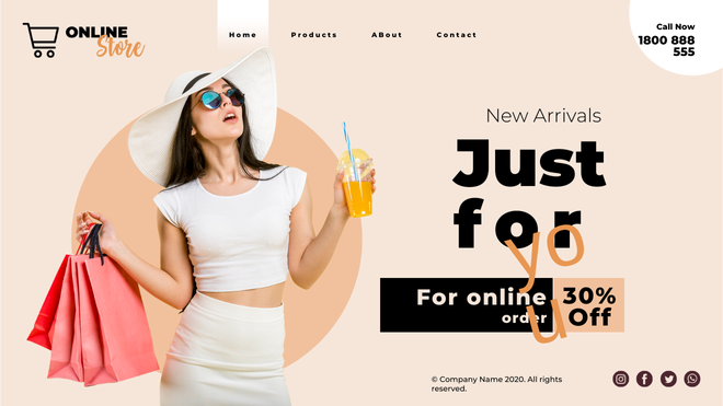 eCommerce web design